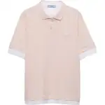 PRADA SS24 Polo Shirt Women's Peach