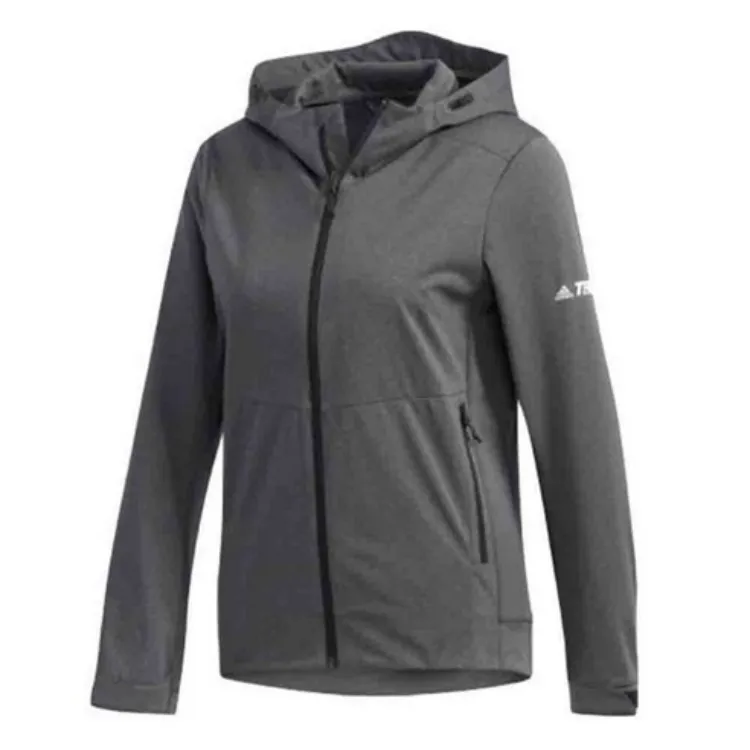 Adidas Jackets & Coats Women's Gray