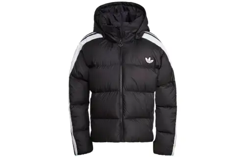 Adidas Originals Trefoil Collection Outfit Down Jacket Winter Women's Black