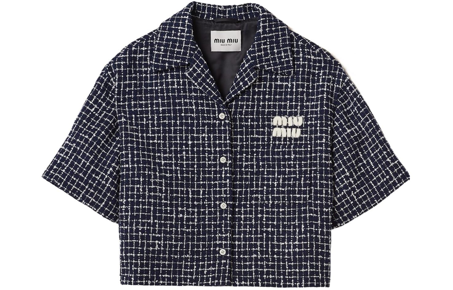 MIU MIU SS24 Jackets & Coats Women's Blue