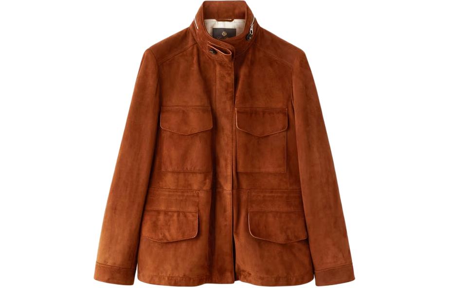 Loro Piana Mini Traveller Jackets & Coats Women's Brown