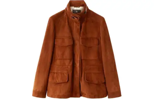 Loro Piana Mini Traveller Jackets & Coats Women's Brown