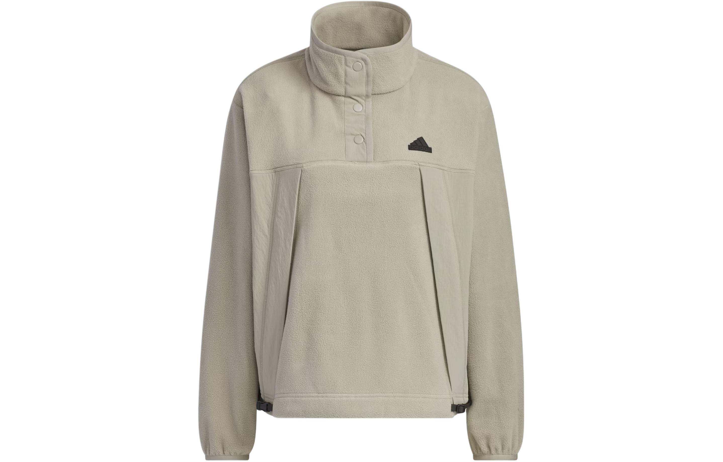 Женская куртка adidas City Escape Loose Fit Sweatshirt (серая)