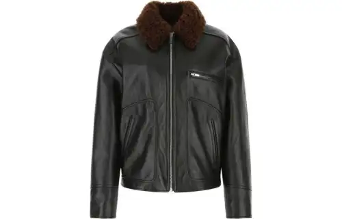 MIU MIU Jackets Women's Black Lapel Moderate
