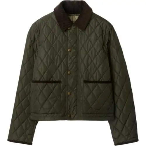 Burberry Long Sleeved Quilted Jacket