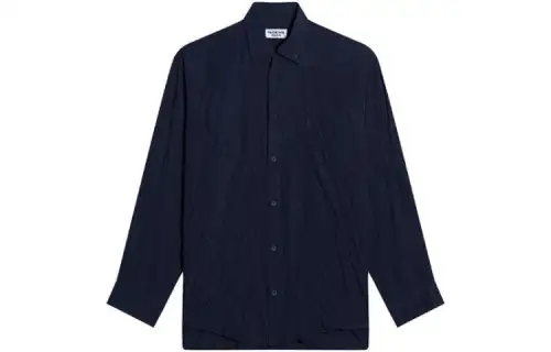 Balenciaga Shirt Regular Fit Women's Blue