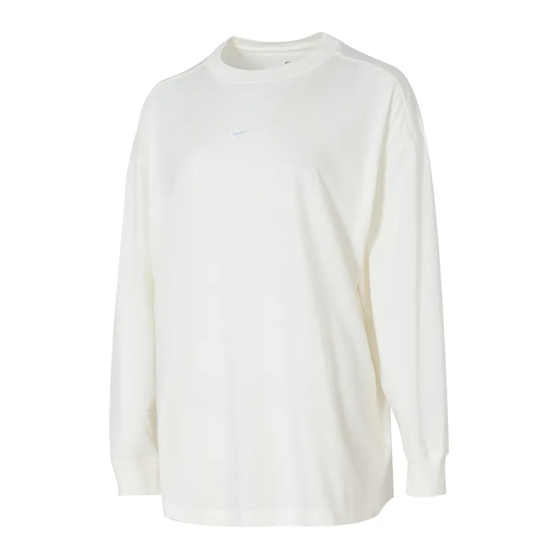 Nike Sports Life Collection Drop Shoulder Sleeve T Shirt Women's White
