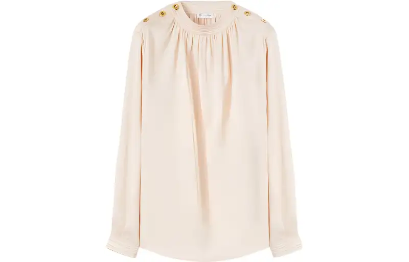 Loro Piana Shirts Women's Beige Crew Neck Moderate Other