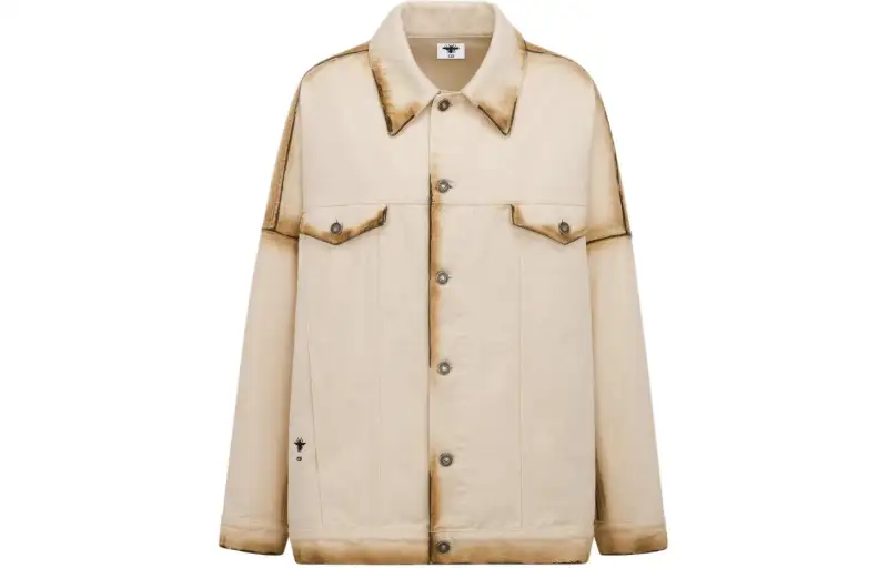 DIOR Jackets & Coats Women's Ecru
