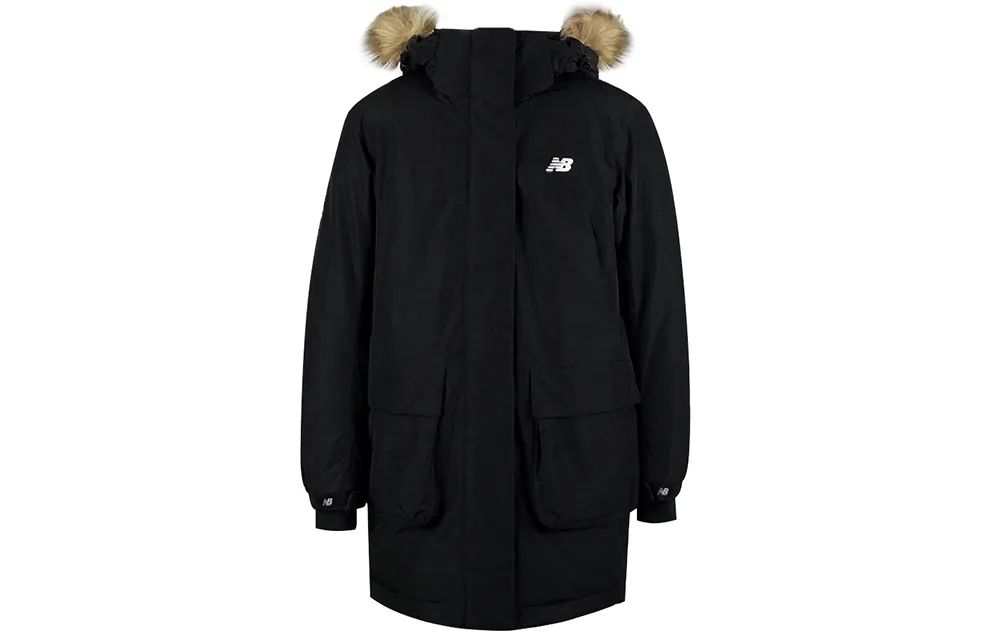 New Balance Down Jackets Women's Hooded Moderate