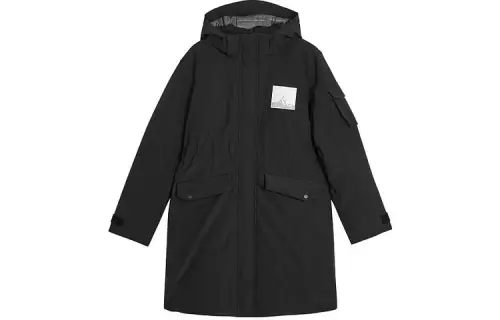 Skechers Down Jacket Winter Women's Carbon Black