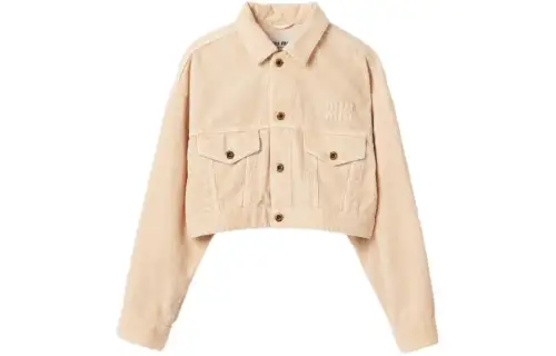 MIU MIU SS24 Jackets & Coats Women's Beige