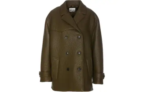 MIU MIU Jackets & Coats Women's Olive Green