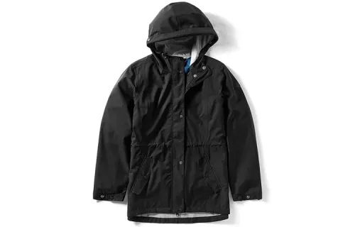 Timberland Down Jackets Women's Black Hooded Moderate Other