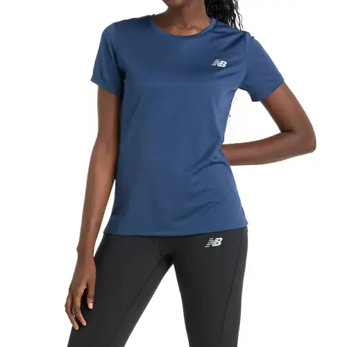 New Balance Regular T Shirt Women's Blue NNY