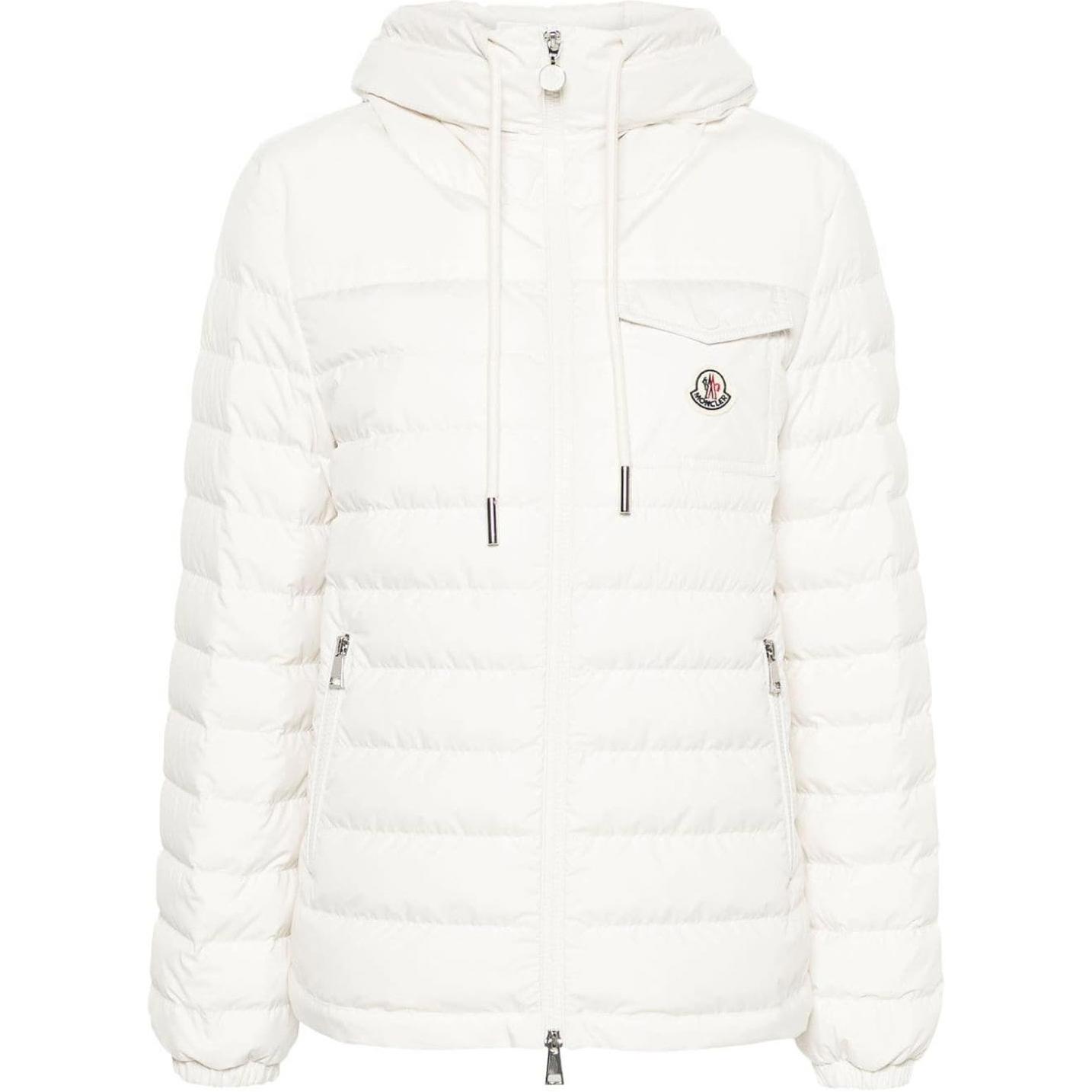 Женская куртка Moncler Moncler FW24 Akamante (белая)