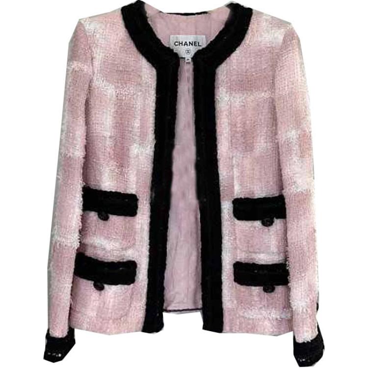 Женская куртка Chanel (розовая)