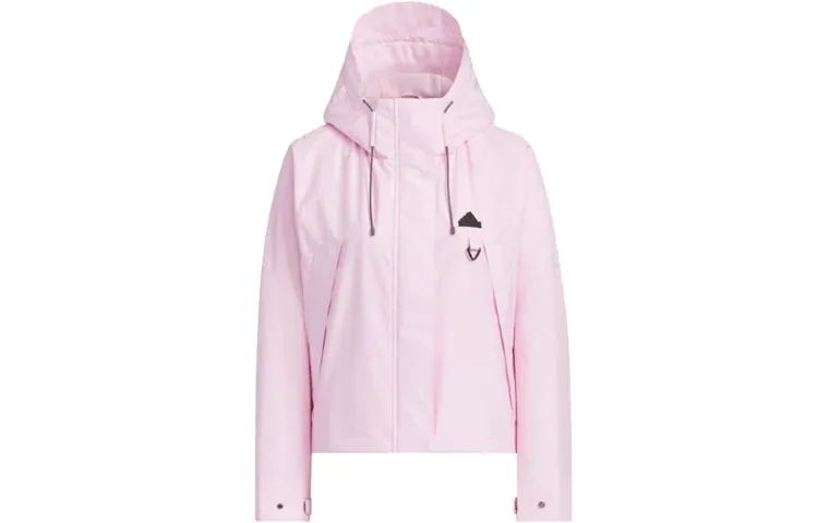Adidas City Escape Woven Jacket Jackets & Coats Women's Clear Pink