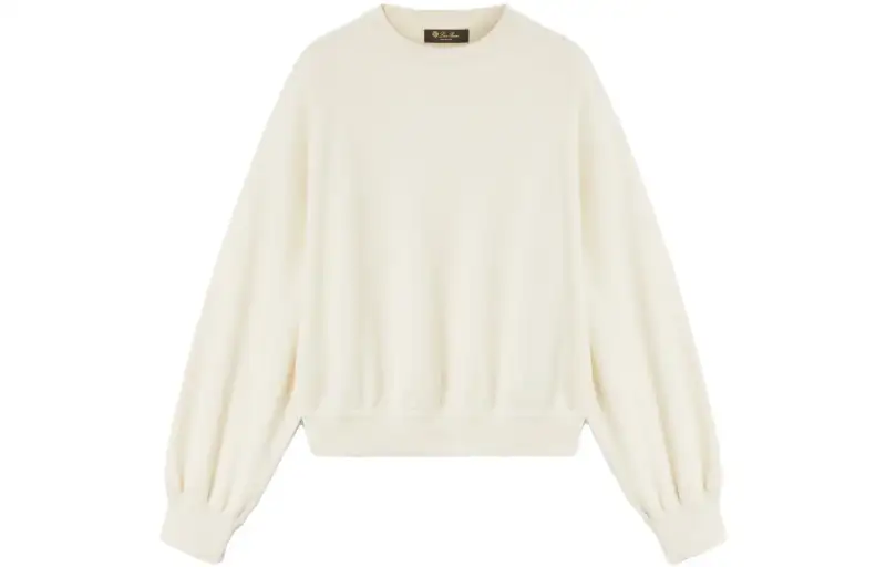 Loro Piana Sweatshirt Women's Vanilla Ivory