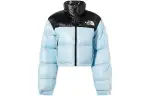 THE NORTH FACE Women's Nuptse Short Jacket Beta Blue