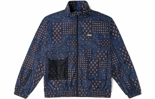 Vans Jackets Women's Navy Blue Stand Collar Moderate Other