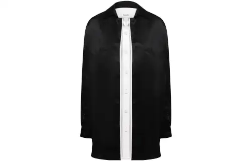 Burberry Shirts Women's Black Square Collar Moderate Other