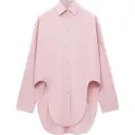 LOEWE Asymmetric Hem Poplin Shirt