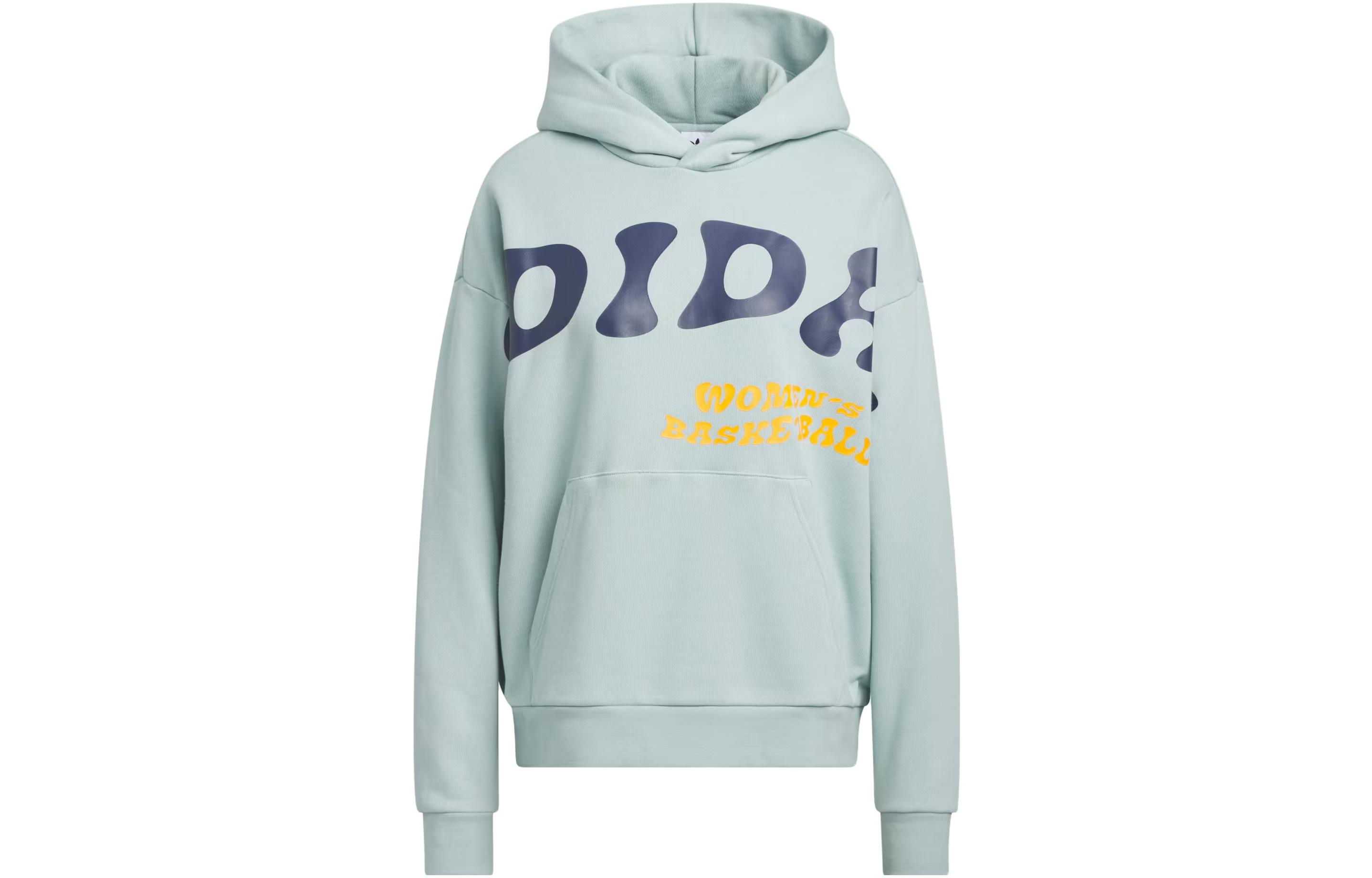Adidas Originals Hoop York City Hoodie Sweatshirt Women's Green