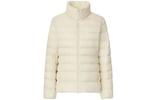 UNIQLO Down Jacket Women's Light Beige