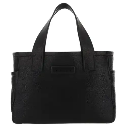 MIU MIU Leather Handbag Women's Black