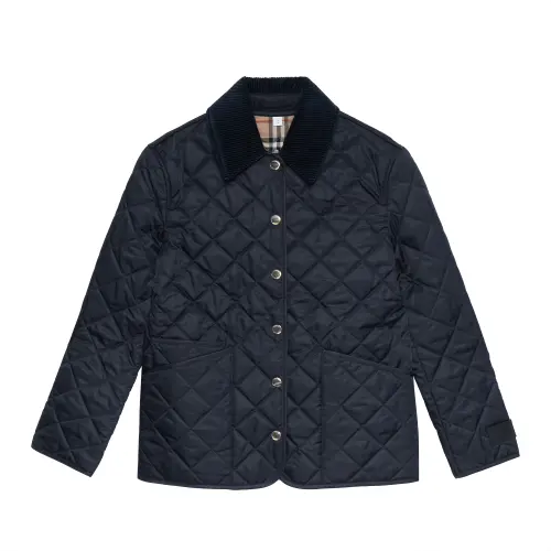 Burberry Jacket Women's Navy Blue
