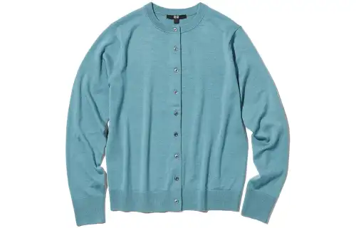 UNIQLO Knitwear Women's Aqua Blue
