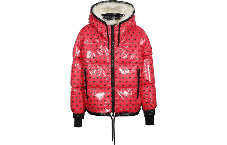 Женская куртка Moncler Moncler Grenoble (красная)