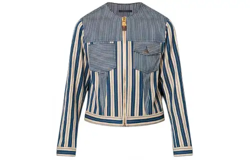 LOUIS VUITTON Jackets & Coats Women's Blue