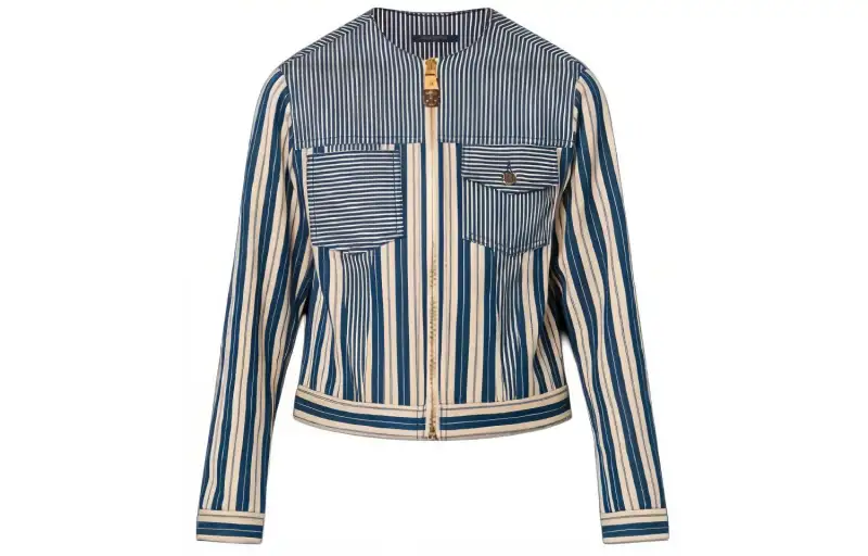 LOUIS VUITTON Jackets & Coats Women's Blue