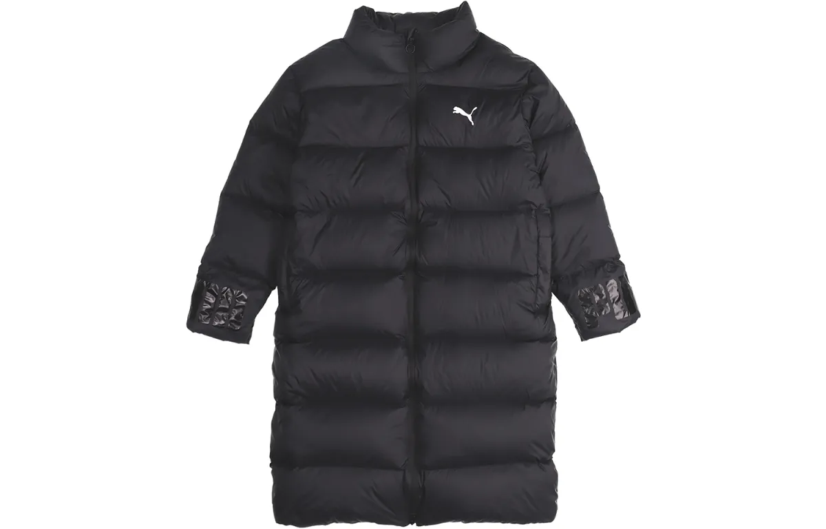 PUMA Down Jackets Women's Stand Collar Moderate Puffer Jacket