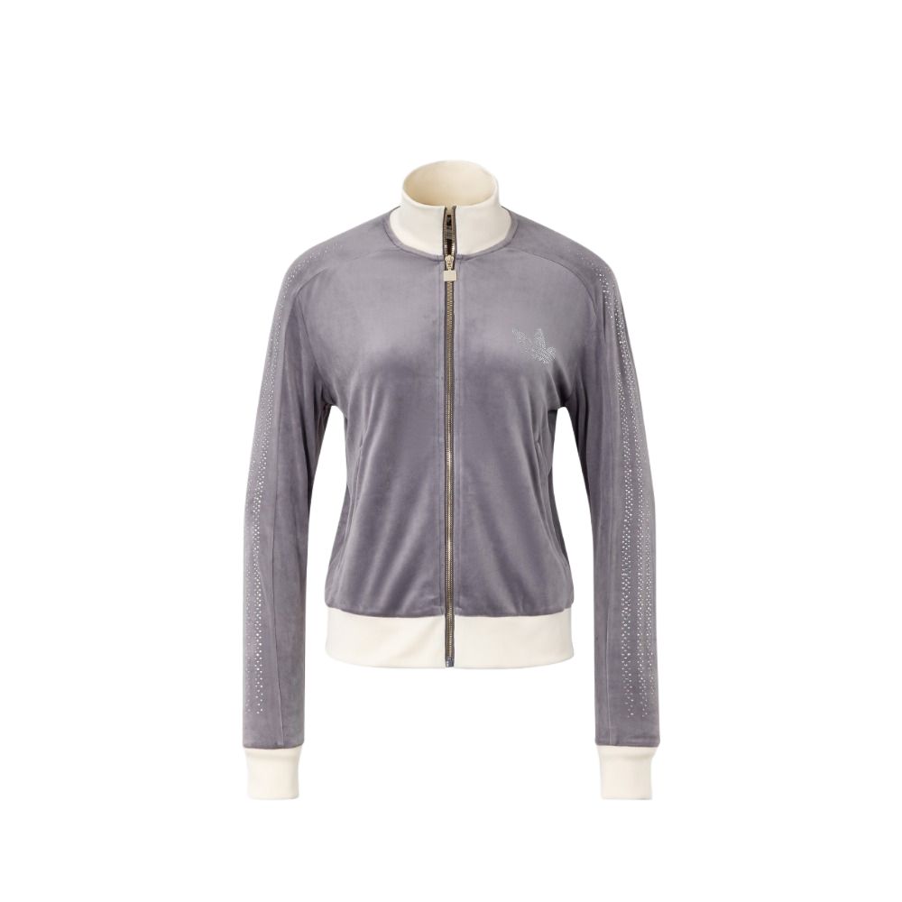 Женская куртка adidas Jacket (серо-белая)