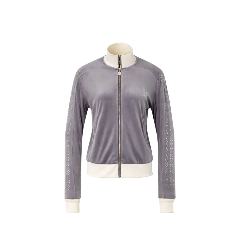 Adidas Originals Trefoil Jackets & Coats Women's Shadow Gray/Ivory
