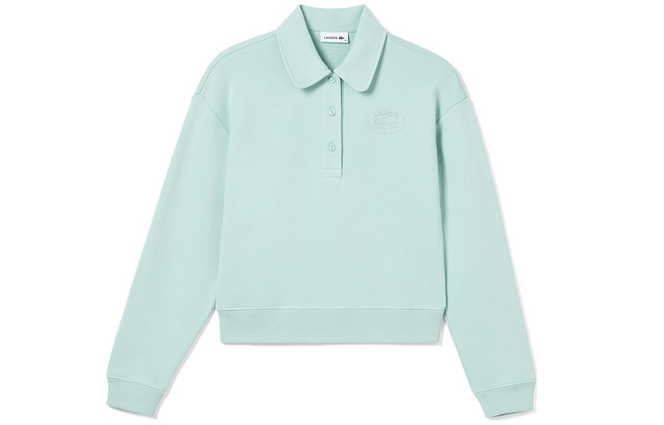 Женское худи LACOSTE (белое)
