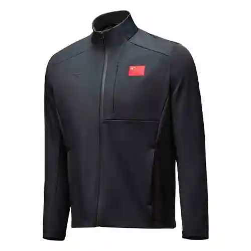 Anta Sports Life Collection Solid Color Zipper Stand Collar Comfortable And Breathable Versatile Casual Fleece Lined