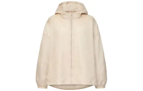UNIQLO X THEORY Jackets Women's Light Beige Hooded Moderate Other