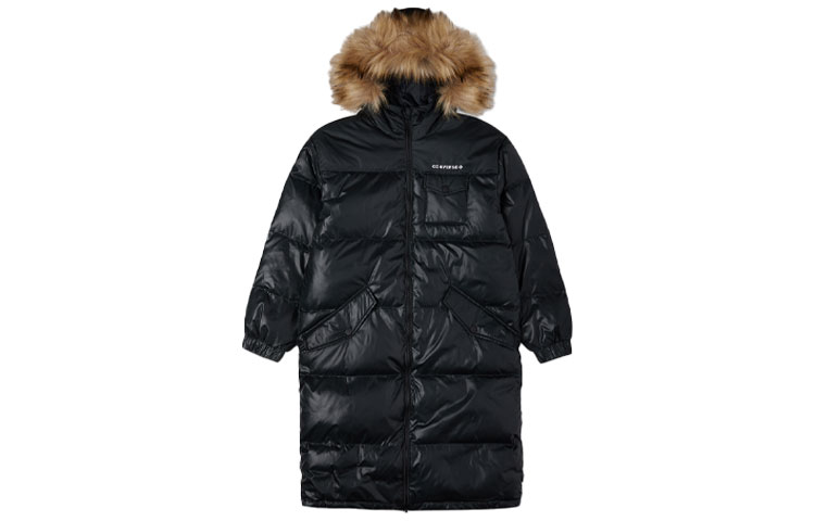 Женская куртка Converse Down Coat (черная)