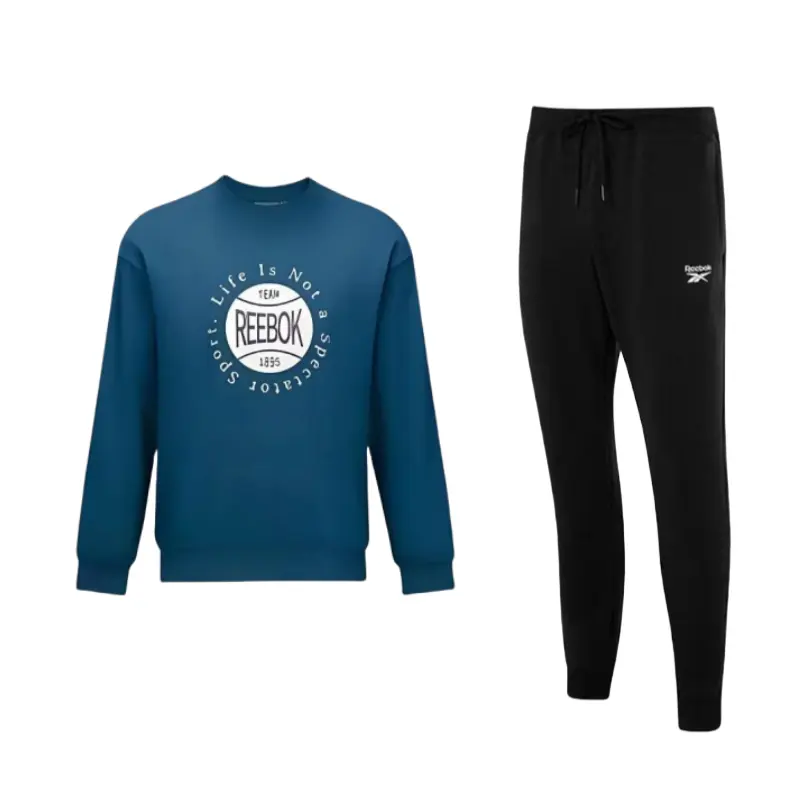 Reebok Casual Sportswear Men's Crew Neck Moderate