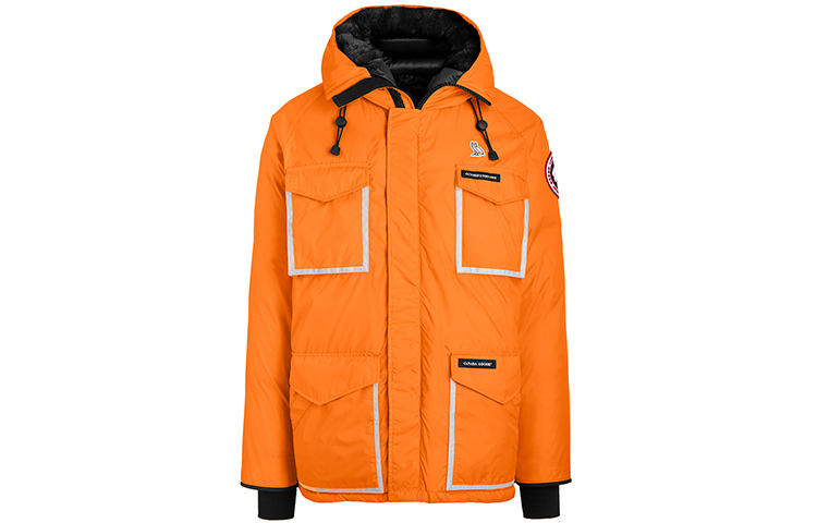 Женская куртка Canada Goose x OVO (оранжевая)