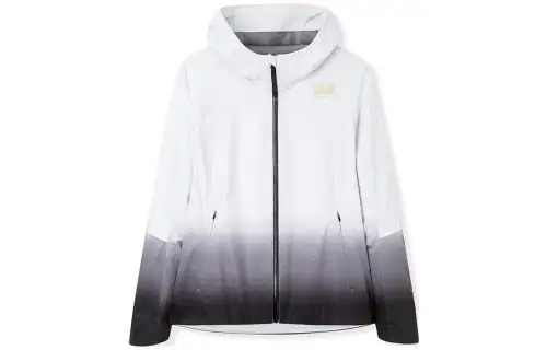 ANTA Jackets Women's White & Black Hooded Moderate Other