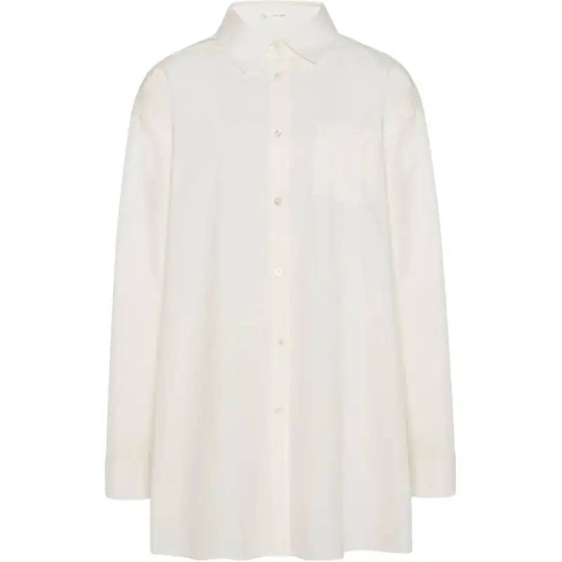 THE ROW Shirts Women's White Lapel Moderate Other