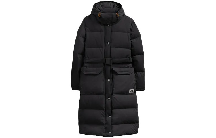 THE NORTH FACE Down Jackets Women's Black Hooded Moderate Other