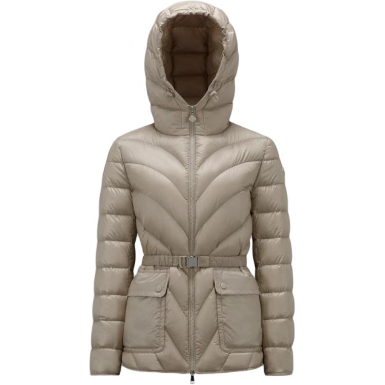 Женская куртка Moncler Argenno SS24 (бежевая)