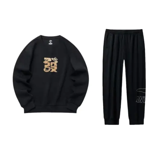 Anta Life Collection Casual Sportswear Unisex Black