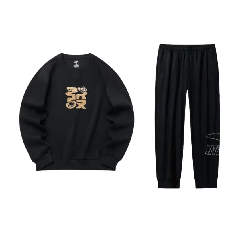 Anta Life Collection Casual Sportswear Unisex Black